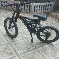 دوچرخه دنده ای سایز ۲۰ مارک پلیس رنگ مشکی