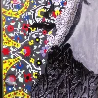 پتینه. نقاشی دیواری. تابلوی دکوراتیو