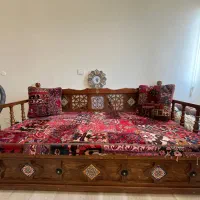 تخت سنتی باکس دار|مبلمان خانگی و میز عسلی|پردیس, فاز ۳|دیوار