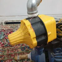 پمپ آب به همراه ست کنترل و اتصالات درحد نو|ابزارآلات|همدان, |دیوار
