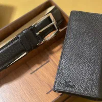 ست مردانه چرم طبیعی شیفر|کیف، کفش، کمربند|رشت, بازار|دیوار