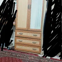 کمد آینه دار ۳کشو ورخت آویز