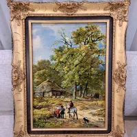 تابلو فرش دستبافت تبریز طرح خاص و کمیاب