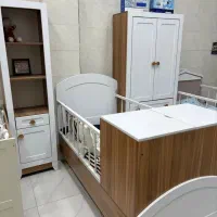 تخت و کمد نوزاد و نوجوان سیسمونی|اسباب و اثاث بچه|بیرجند, |دیوار