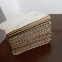 هزار  برگ قاجاری   قدمت  ۱۷۰   سال|کلکسیون اشیاء عتیقه|ساری, |دیوار