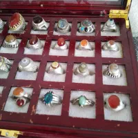 انگشتر نقره قدیمی وکهنه|جواهرات|بیرجند, |دیوار