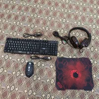 ست گیمینگ اورزلی مدل RX250 نورپردازی LED RGB