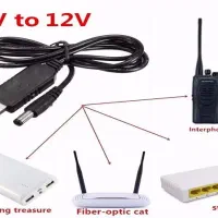 مبدل پاوربانک یه مودم و کدرتخوان 5v to 12v در مشهد|مودم و تجهیزات شبکه|تهران, امیریه|دیوار
