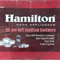 سرویس قابلمه ۲۵ پارچه تفلون برند Hamilton انگلیسی|ظروف پخت‌وپز|کاشان, امیرکبیر|دیوار