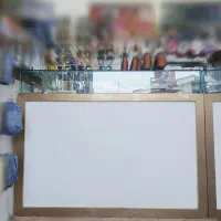 ویترین مغازه ام دی اف مقاوم