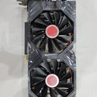کارت گرافیک XFX RX580 P8D  8G کاملا نو (استوک نیس)|قطعات و لوازم جانبی رایانه|رودسر, |دیوار