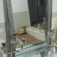 آینه‌وشمعدان‌کامل‌وسالم|بوفه، ویترین، کنسول|زاهدان, |دیوار