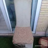 ۴عدد صندلی با روکش