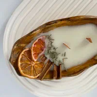 انواع شمع گیاهی برا دکور و هدیه و سرویس بهداشتی|صنایع دستی و سایر لوازم تزئینی|شاهینشهر, شهرک میلاد|دیوار