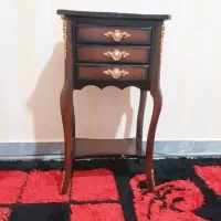 میزتلفن قهوه ای رنگ خوشرنگ