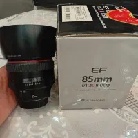 لنز 85 فیکس  f/1.2L ll usm canon