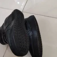 نیم بوت لژ دار سایز ۳۸ و ۳۸ مشکی|کیف، کفش، کمربند|مشهد, عبادی|دیوار