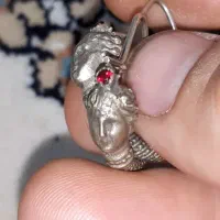 گوشواری وانگشترنقره کهنه|جواهرات|کرمانشاه, |دیوار