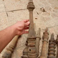 قلیان چوبی|صنایع دستی و سایر لوازم تزئینی|چهارباغ, |دیوار