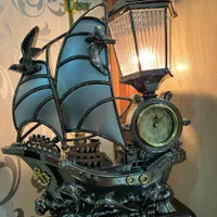 آباژور ساعت دار|چراغ خواب و آباژور|تهران, خرمشهر|دیوار