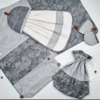 دوخت سرویس آشپزخانه عروس با تخفیف ویژه|سفره، حوله، دستمال آشپزخانه|نیشابور, شهید بهشتی|دیوار