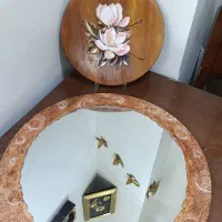 تابلو دیوارکوب آینه دکوراتیو برجسته ماه
