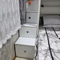 مجموعه تخت دو نفره دو طبقه|تخت و سرویس خواب|تهران, ابوذر|دیوار