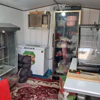 دکه فلافلی با تمام وسایل