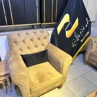 سرویس مبل چستر لوئیز 8نفره زرکالا|مبلمان خانگی و میز عسلی|یاسوج, |دیوار