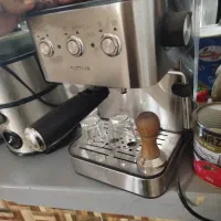 قهوه ساز نوا سالم تمیز بدنه استیل|سماور، چایساز، قهوهساز|مشهد, موعود|دیوار