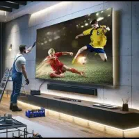 نصب تلویزیون و دوربین مدار بسته