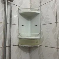 روشنایی گازی و شلف حمام