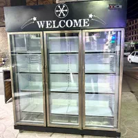 یخچال ایستاده ۲متری بدون برفک درب طلایی درحد نو نو