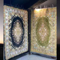 فرش ستاره طلایی۱۲متری کالکشن۱۲۰۰شانه۱۵۰۰شانه قاجار|فرش|شیراز, فرگاز|دیوار