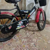 دوچرخه 16 خشک خشک رنگ قرمز مشکی شیک|دوچرخه، اسکیت، اسکوتر|زابل, |دیوار