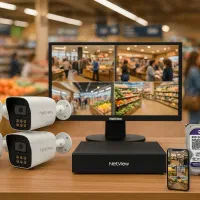 دوربین مداربستهkc27مدلnetview/میکروفن دار