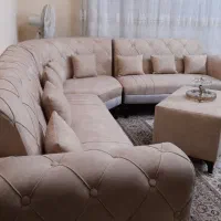 مبل چستر نو ساخت سفارشی|مبلمان خانگی و میز عسلی|پرند, فاز ۴|دیوار