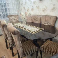 میز ناهار خوری هشت نفره کاملا سالم