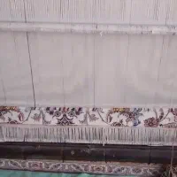 فروش قالی درحال بافت