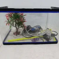 آکواریوم شیشه خم