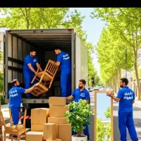 اسباب کشی منزل باکارگران ماهرخاور6متری قیمت مناسب
