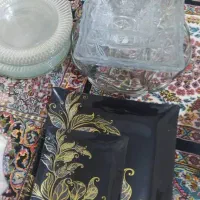 مقداری چینی ویک عدد آبمیوه گیر|ظروف سرو و پذیرایی|بروجرد, |دیوار