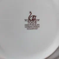 چینی ۱۸ نفره توس|ظروف سرو و پذیرایی|مشکیندشت, |دیوار