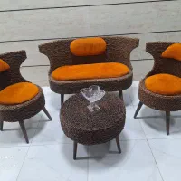 میزصندلی حصیری|میز و صندلی غذاخوری|رامند, |دیوار