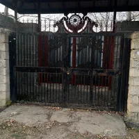 درب حیاط ویلا باغ ۳/۵متر با ستون|مصالح و تجهیزات ساختمان|کلاردشت, |دیوار