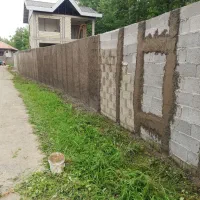 بنایی بلوک چینی سیمانکاری پی وسفیدکاری|خدمات پیشه و مهارت|ماسال, |دیوار