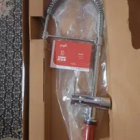 شیر اشپز خانه شودر مدل الستر رنگ کروم فنردار