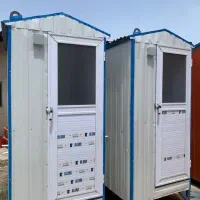 کانکس سرویس بهداشتی با شیرآلات و روشویی