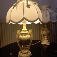 یک جفت آباژورسالم|چراغ خواب و آباژور|بومهن, |دیوار