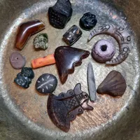 سنگ مهره لول گبری یشم نشان